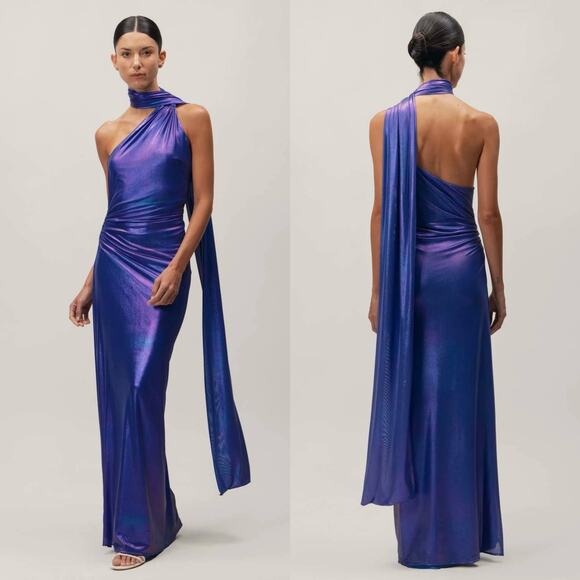 Baobab Collection Purple Maxi Dress - Picture 1 of 8